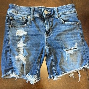 American eagle jean shorts